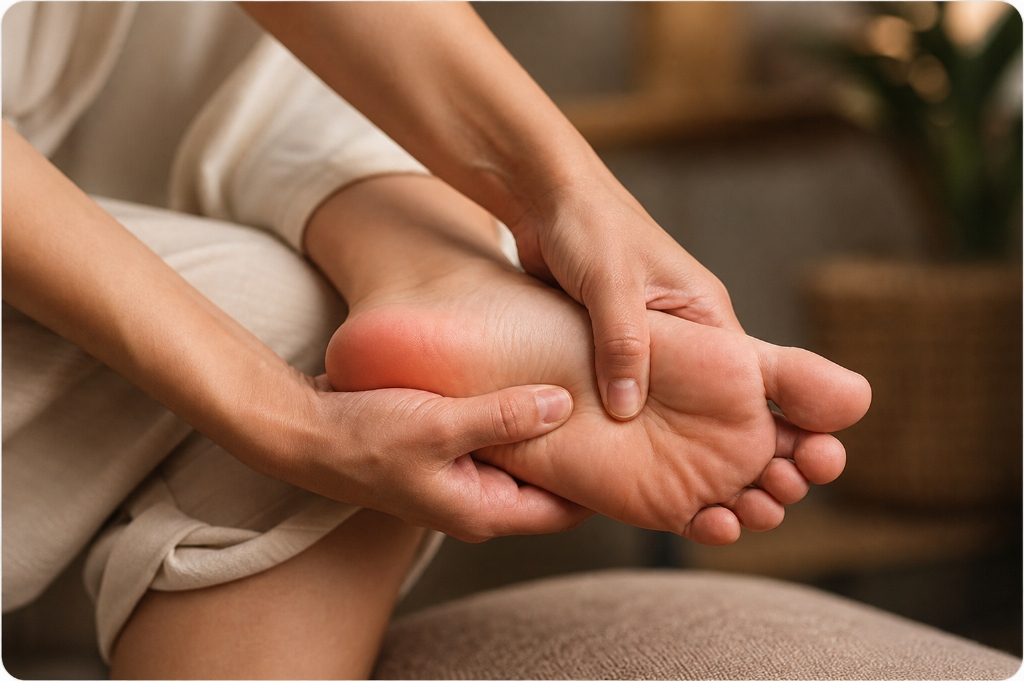 Bottom of foot (Plantar)